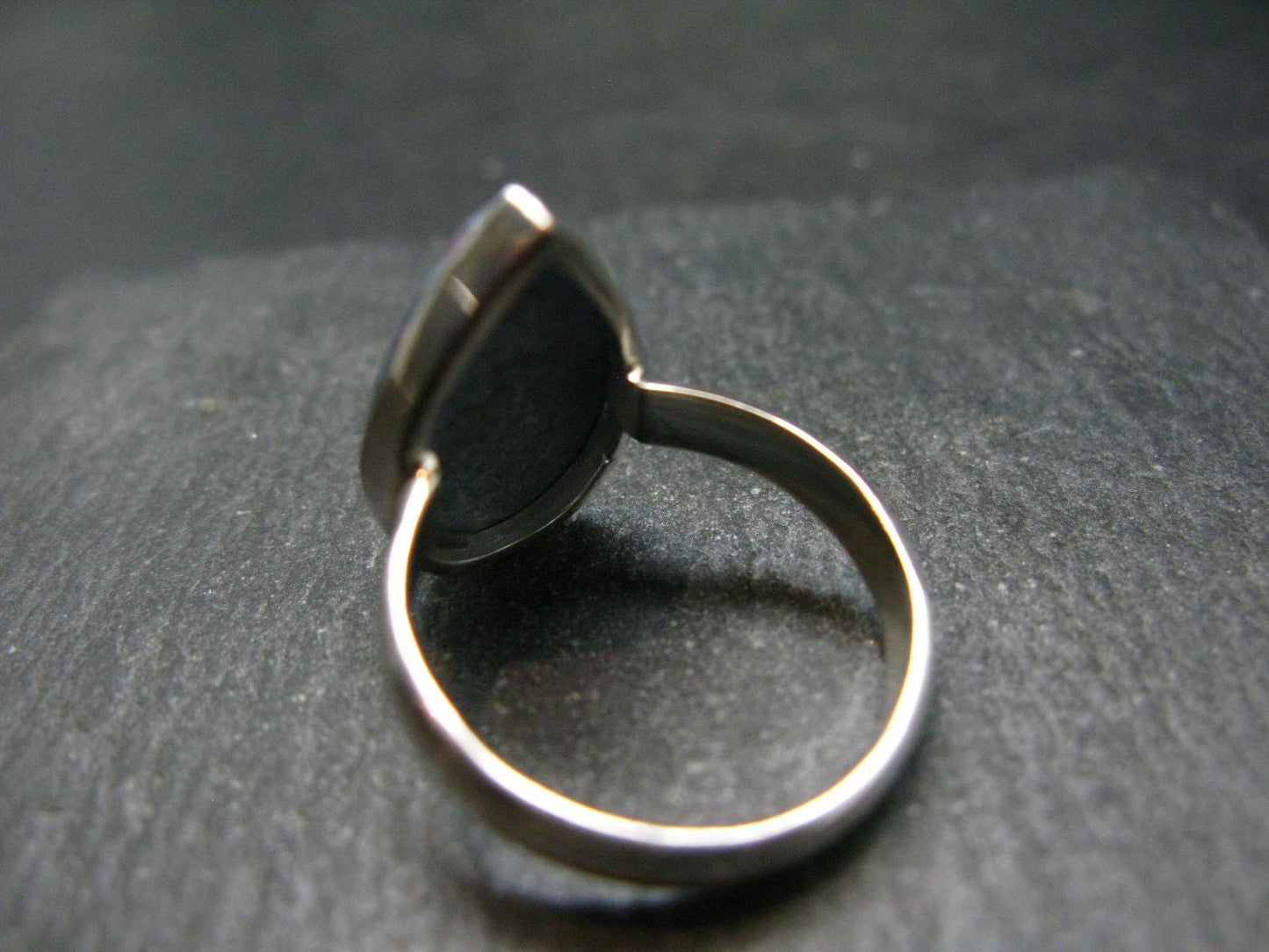 Ruby & Kyanite Silver Ring From India - 6.46 Grams - Size 10