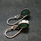 Extremely Rare Grandidierite Silver Earrings From Madagascar - 1.0"