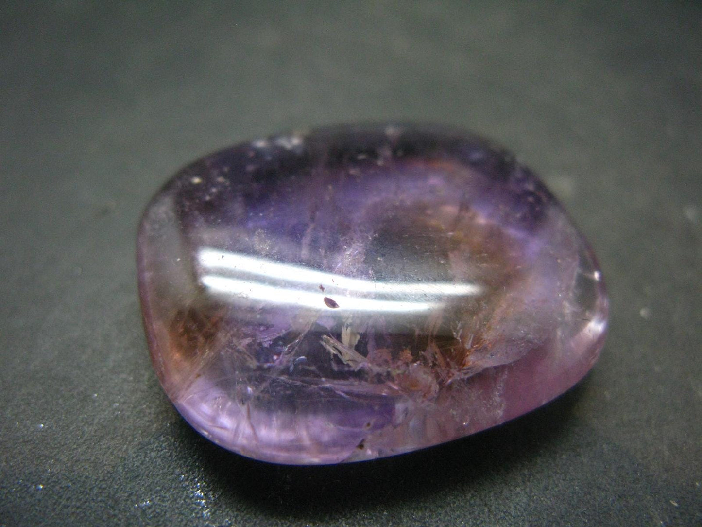 Rare Ametrine (Amethyst + Citrine) Tumbled Stone From Bolivia - 1.2" - 15.37 Grams