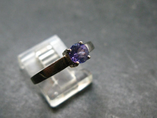 Tanzanite (Zoisite) Sterling Silver Ring - 2.20 Grams - Size 7