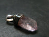 Vera Cruz Amethyst Silver Pendant From Mexico - 0.9" - 1.92 Grams