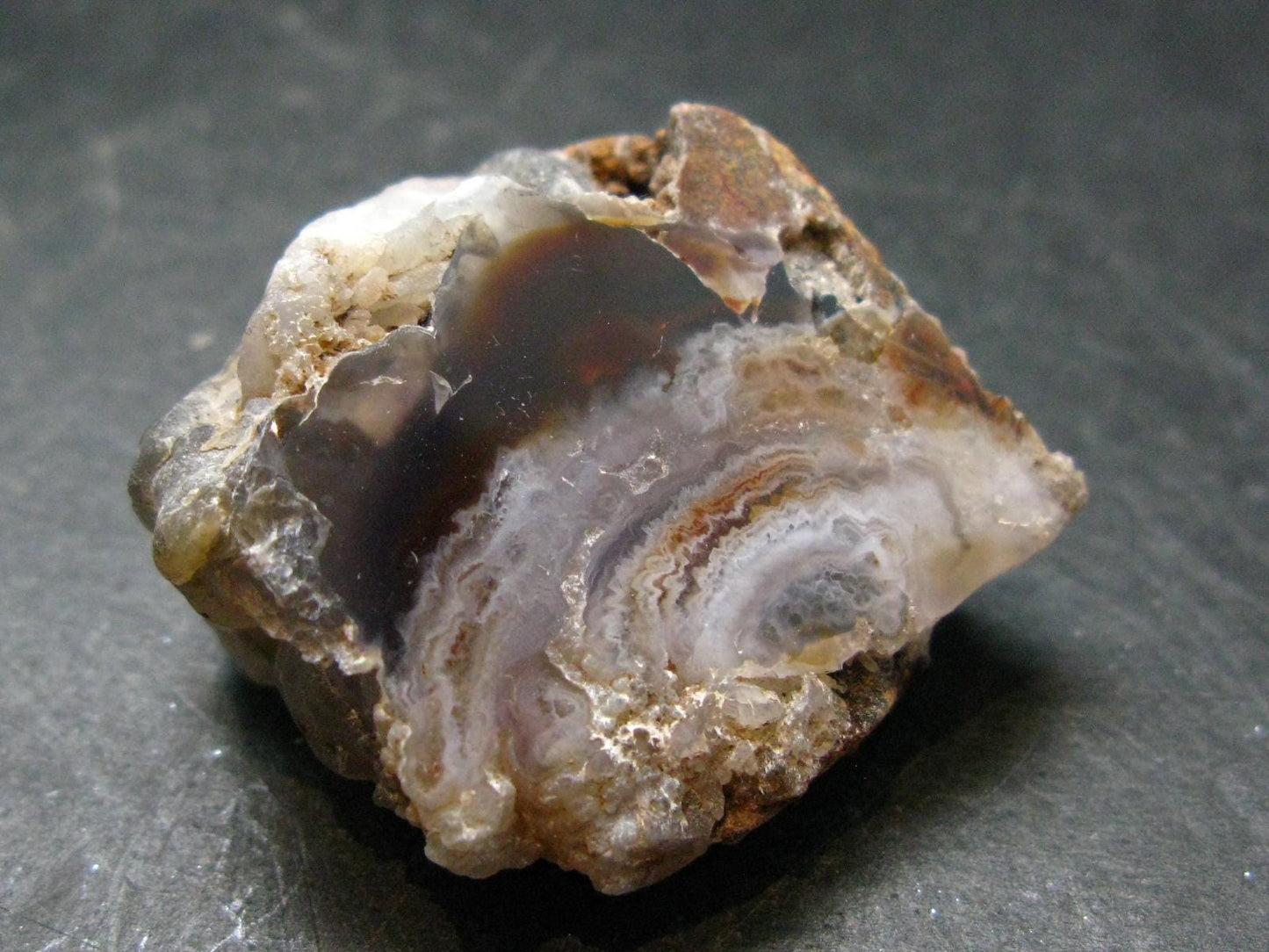 Fire Agate Crystal From Mexico - 1.4" - 32.51 Grams