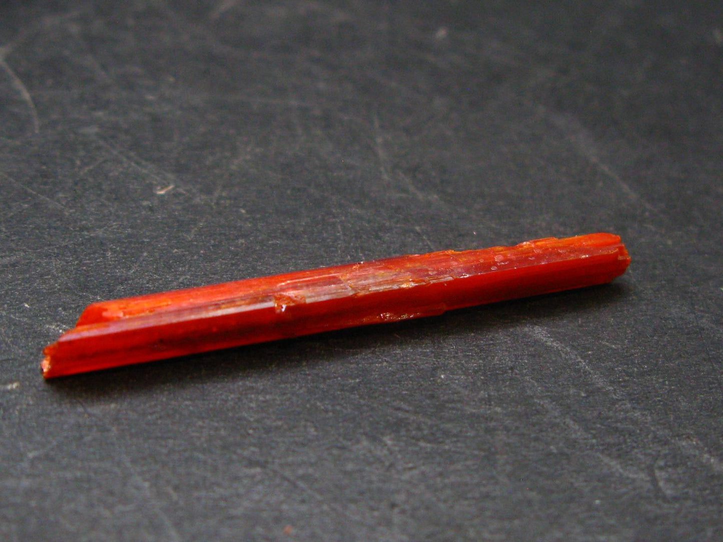 Large Orange Crocoite Crystal From Australia - 1.4" - 7.55 Carats