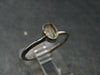 Green Herderite Silver Ring From Brazil - 1.85 Grams - Size 8