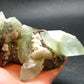 Green Apophylite & Stilbite Cluster From India - 5.3" - 313.62 Grams