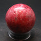 Rare Red Thulite Sphere Ball From Norway - 1.5" - 110.0 Grams