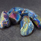 Lot of 5 Titanium Aura Quartz Crystals From Brazil