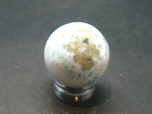 Larimar Sphere From Dominican Republic - 0.9" - 18.52 Grams