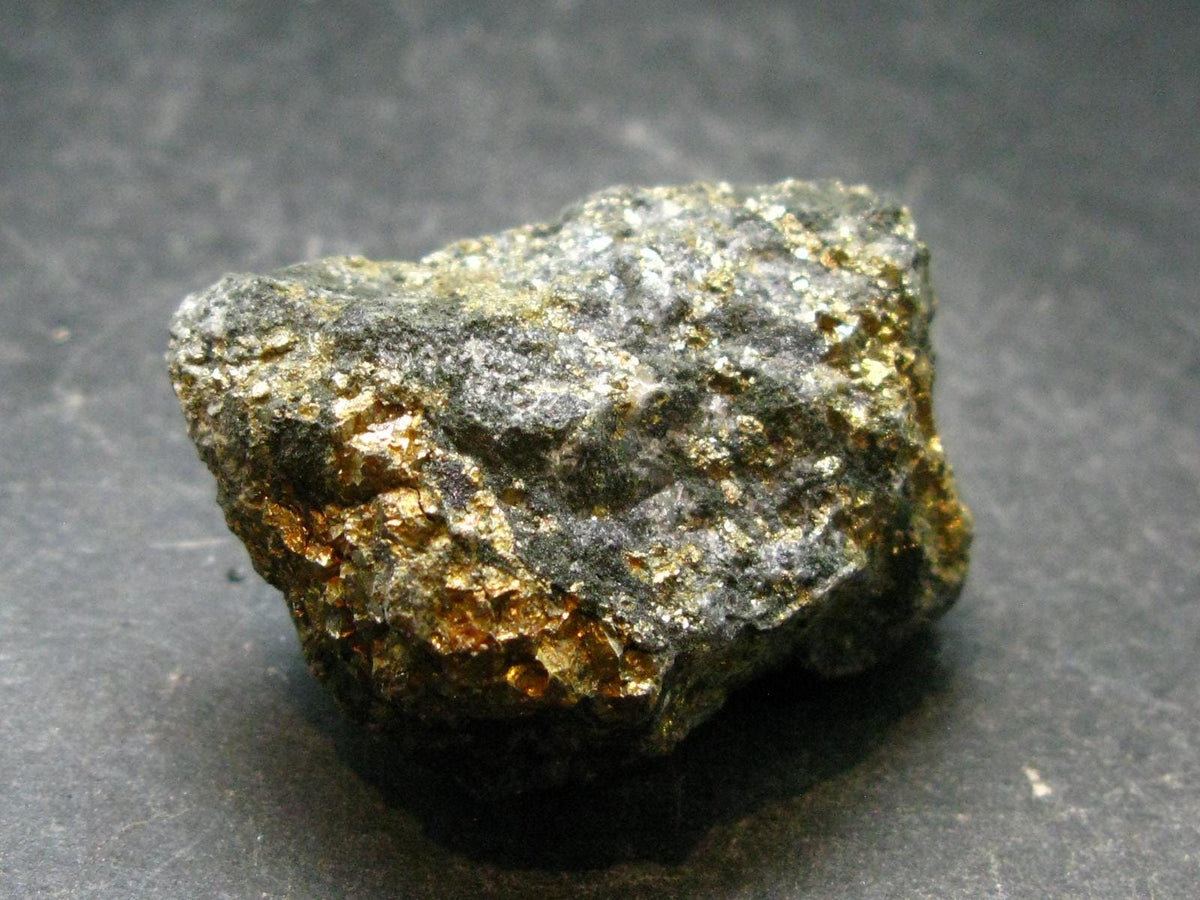 Healers Gold Pyrite With Magnetite Raw Stone From USA - 1.5" - 35.48 Grams