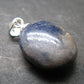 Gem Blue Sapphire Corundum Crystal Silver Pendant From Sri Lanka - 16.5 Carats