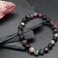 Eudyalite Eudialyte & Aegerine Genuine Bracelet ~ 7 Inches ~ 8mm Round Beads