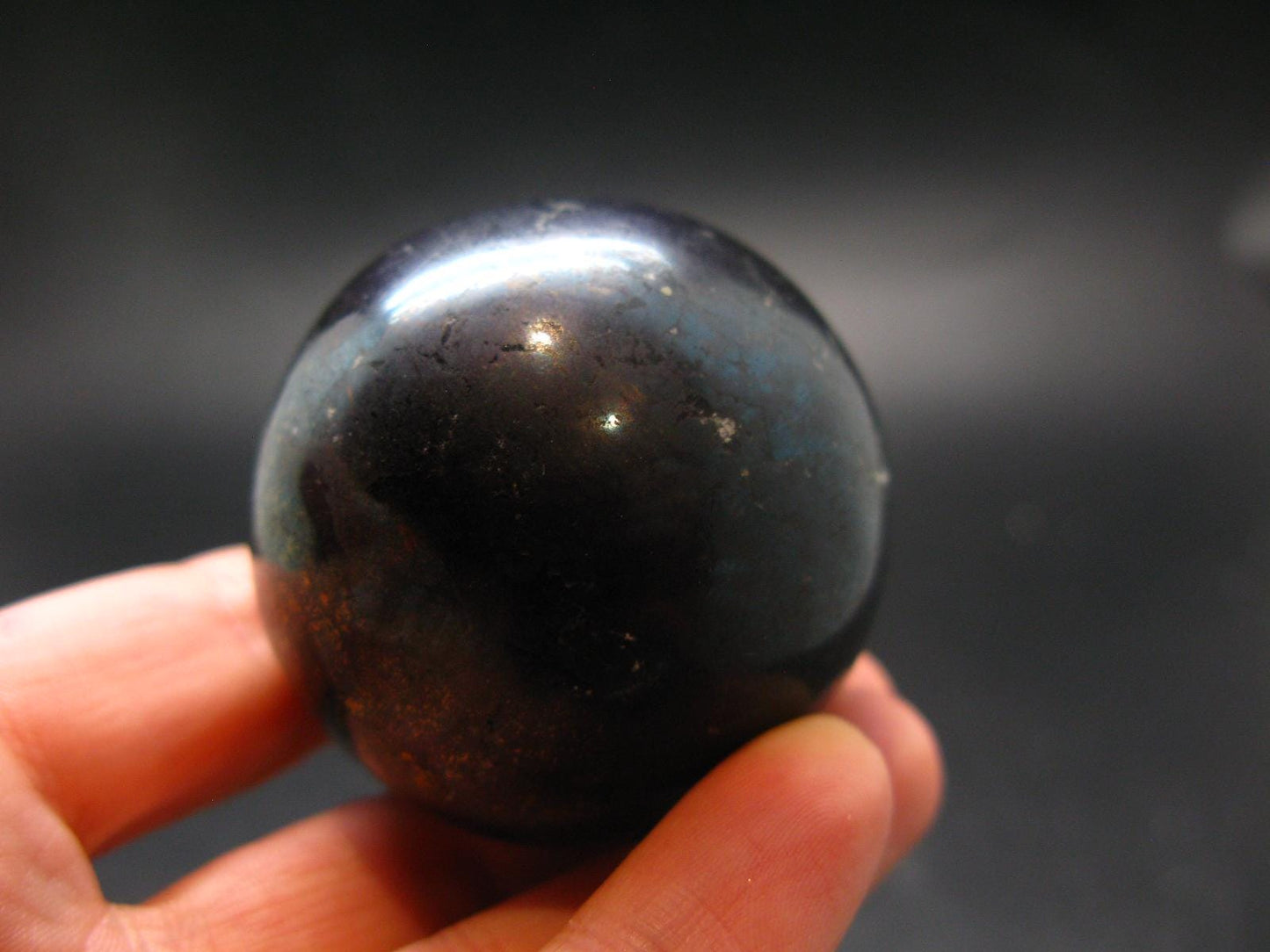 Covelite Covellite Ball Sphere From Peru - 1.8"