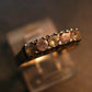 Genuine Alexandrite Gem Silver Ring From Russia - Size 6.5 - 2.29 Grams