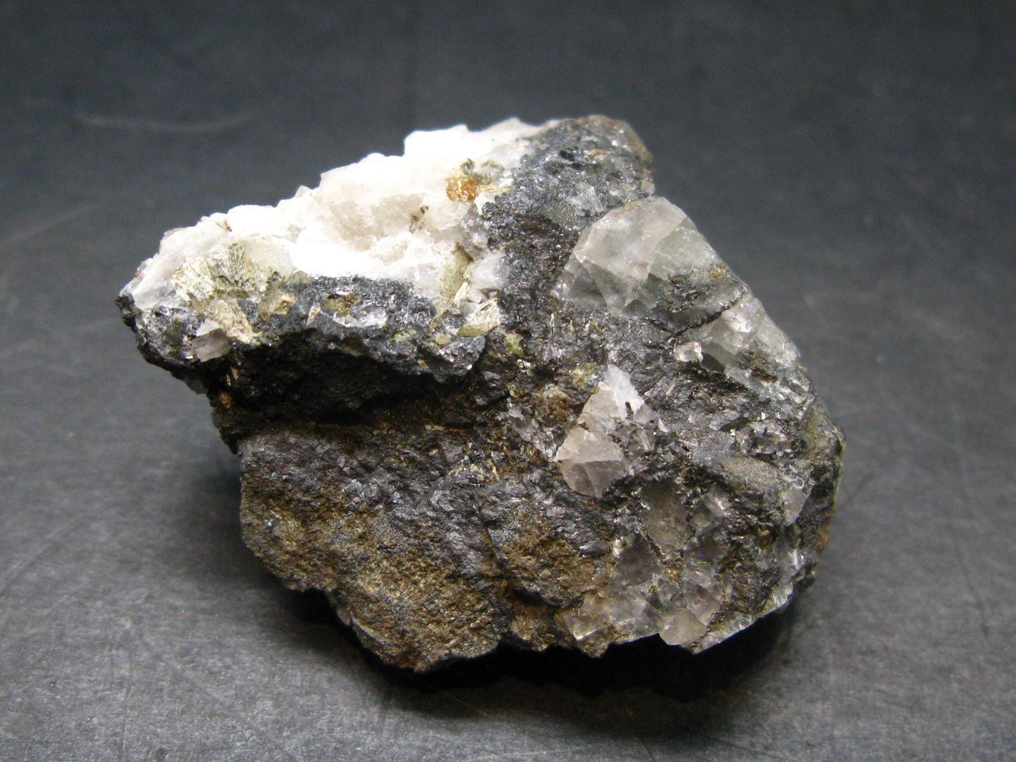 Rare Helvite on Magnesite Cluster from China - 1.8" - 35.79 Grams