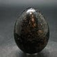 Black Tourmaline Schorl 2.3" Egg From Brazil - 197.06 Grams