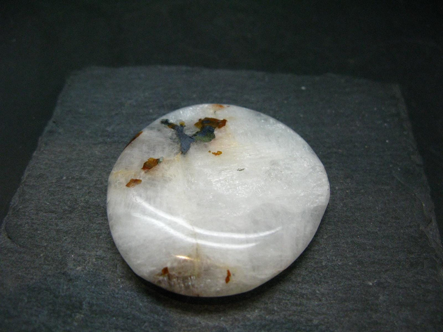 Rare Cryolite Tumbled Stone From Greenland - 1.8" - 32.18 Grams