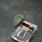 Extremely Rare Grandidierite Silver Ring From Madagascar - Size 8 - 2.49 Grams