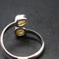 Rare Agni Gold Danburite Silver Ring From Tanzania - 2.43 Grams - size 9