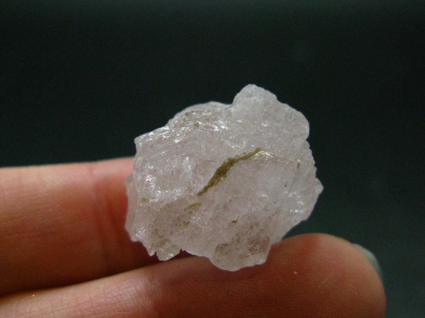 Gem Pink Etched Morganite (Beryl) Crystal From Brazil - 0.9" - 6.91 Grams