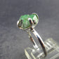 Tsavorite Gem Green Garnet Sterling Silver Ring from Tanzania - 2.61 Grams - Size 8.5