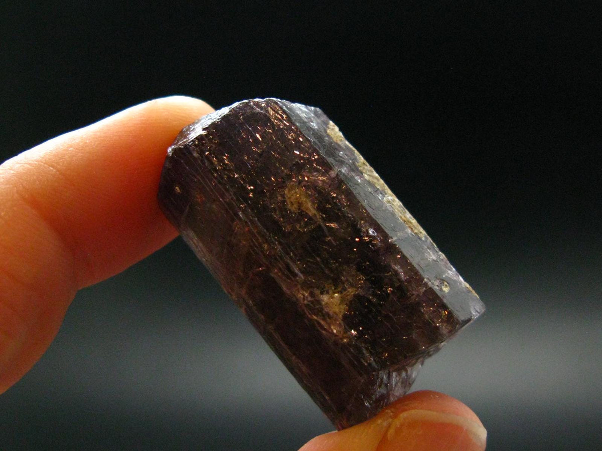 Scapolite Polished Purple Crystal From Afghanistan - 1.2" - 14.49 Grams