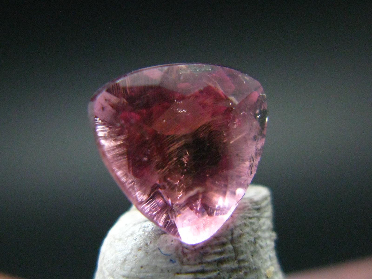 Rare Large Pezzottaite Pink Beryl Cut Facetted Gem from Madagascar - 1.05 Carats
