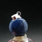 Gem Blue Sapphire Corundum Crystal Silver Pendant From Sri Lanka - 15.90 Carats