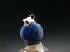 Gem Blue Sapphire Corundum Crystal Silver Pendant From Sri Lanka - 15.90 Carats