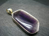 Atomic Trapiche Amethyst Sterling Silver Pendant From Brazil - 1.8" - 10.08 Grams