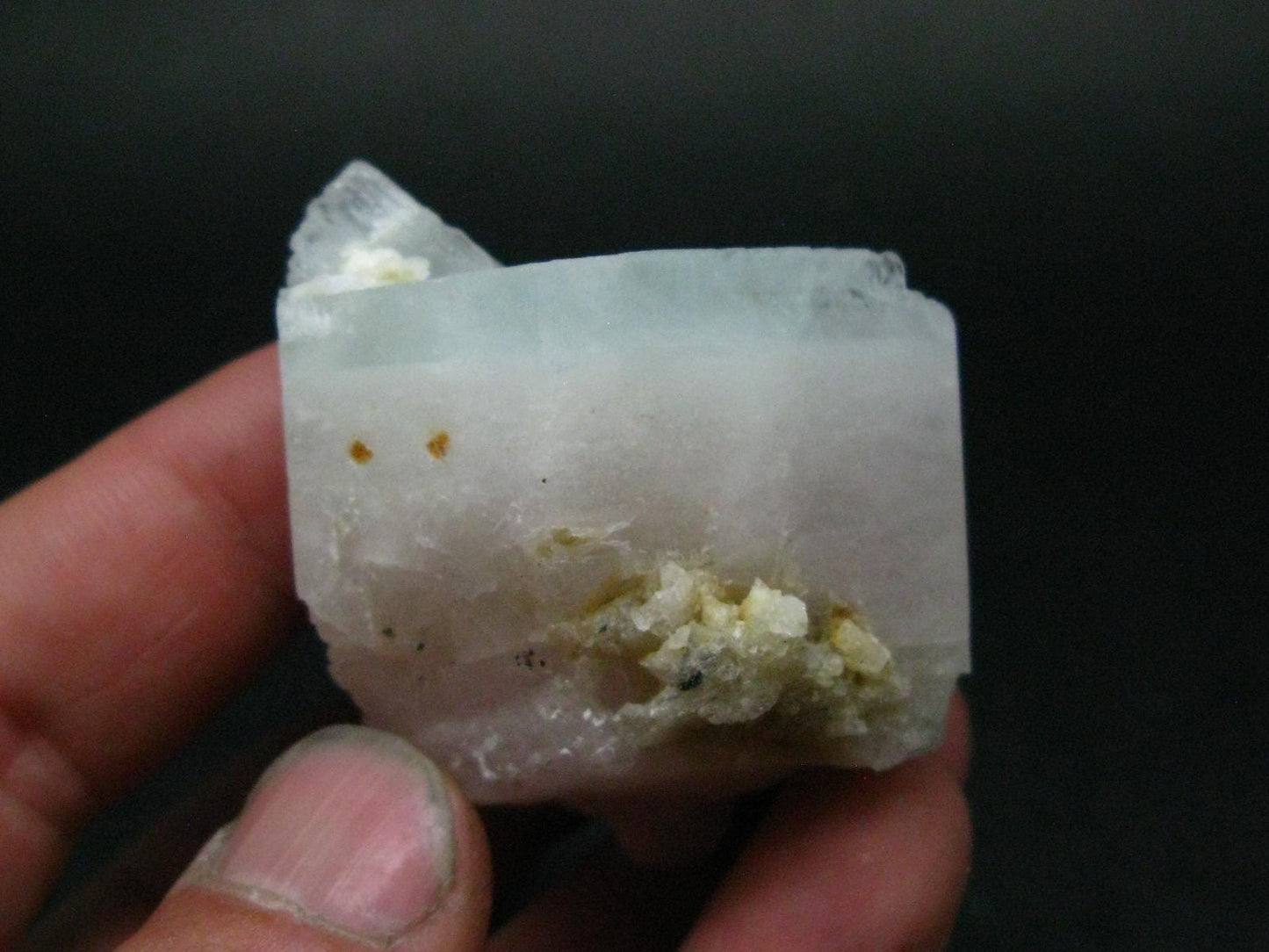 Rare Bicolor Pink Morganite & Blue Aquamarine Beryl Crystal From Pakistan - 2.2" - 65.81 Grams