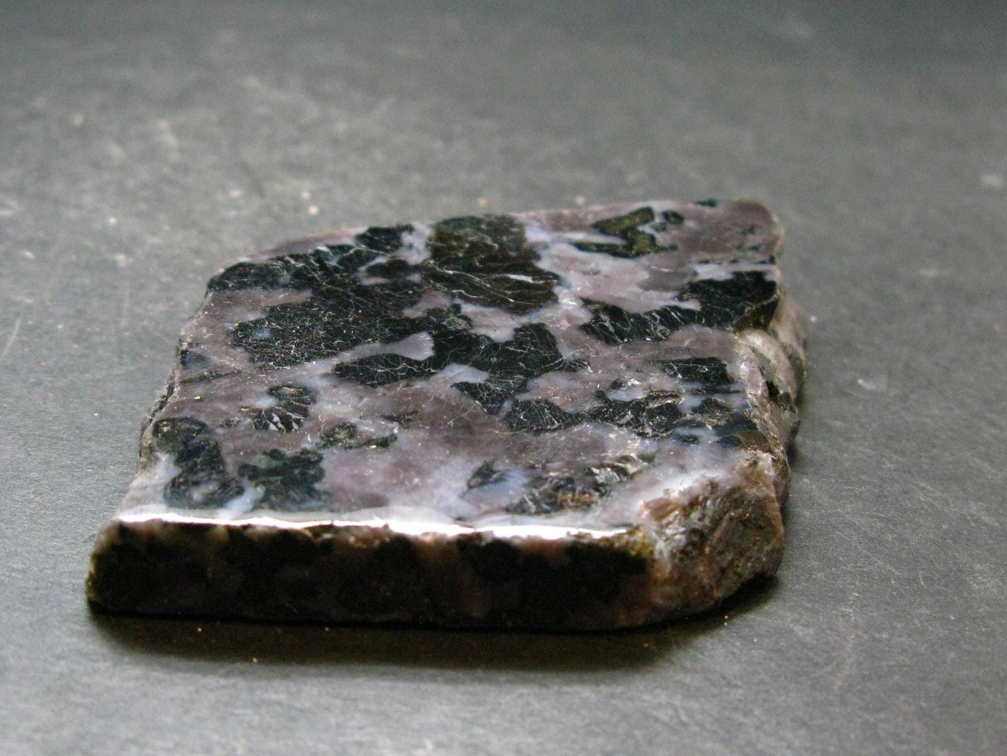 Gabbro Mystic Merlinite Slab From Indian Ocean - 9.9" - 70.20 Grams
