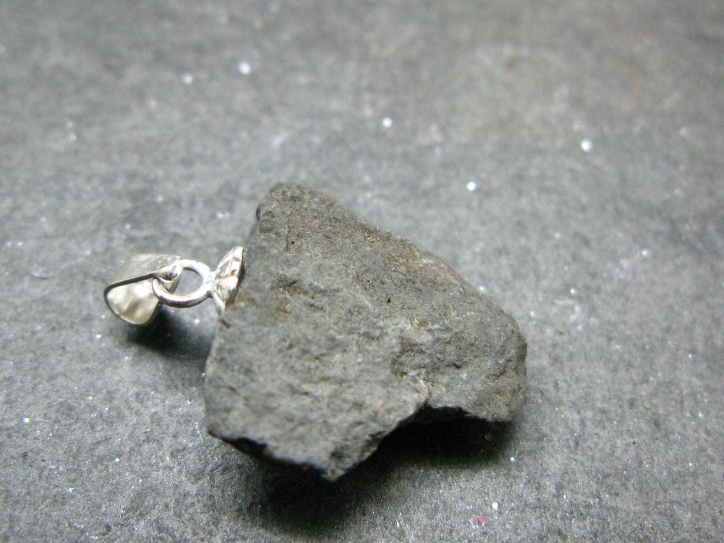Rare Shammanite Shamanite Master Shamanite Sterling Silver Pendant From USA - 0.9" - 2.11 Grams