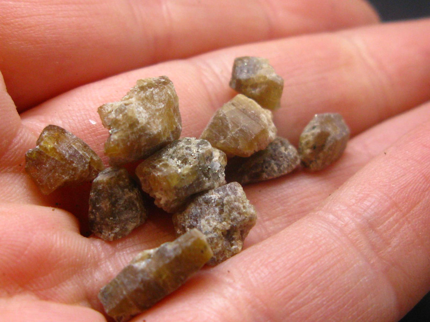 Lot of 10 Rare Parisite Crystals From Colombia - 5.65 Grams
