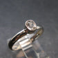 0.41 Carat Phenakite Phenacite Gem Sterling Silver Size 8 Ring from Russia - 1.71 Grams