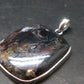 Natural Pietersite Polished Silver Pendant from Namibia - 1.4" - 8.91 Grams