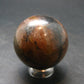 Chiastolite Variety of Andalusite Sphere from China - 1.2" - 51.10 Grams