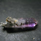 Rare Brandenberg Brandberg Amethyst Quartz Silver Pendant From Namibia - 1.2" - 2.12 Grams