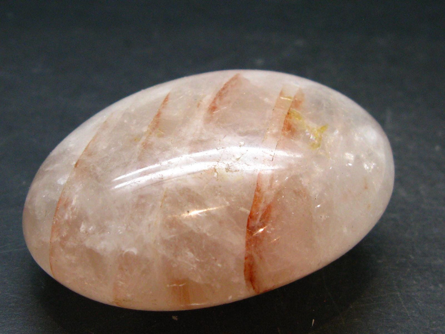 Pink Fire Azeztulite Agnitite Tumbled Stone From Madagascar - 2.3" - 109.87 Grams