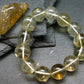 Citrine Genuine Unheated Bracelet ~ 7 Inches ~ 16mm Round Beads