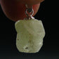 Wulfenite Crystal Silver Pendant From Arizona, USA - 0.8" - 2.31 Grams