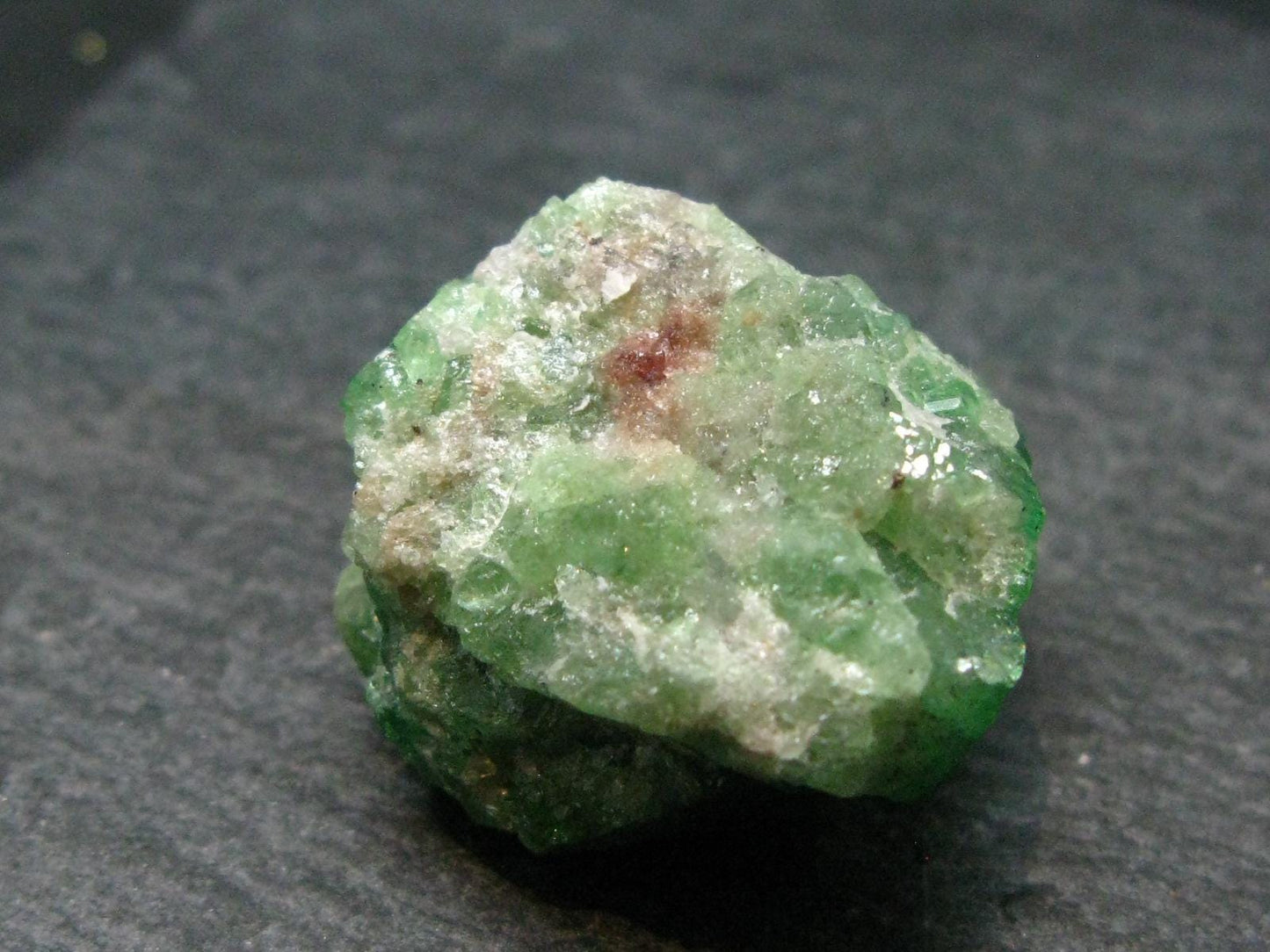Gem Tsavorite Tsavolite Garnet Crystal From Tanzania - 84.65 Carats - 1.0"