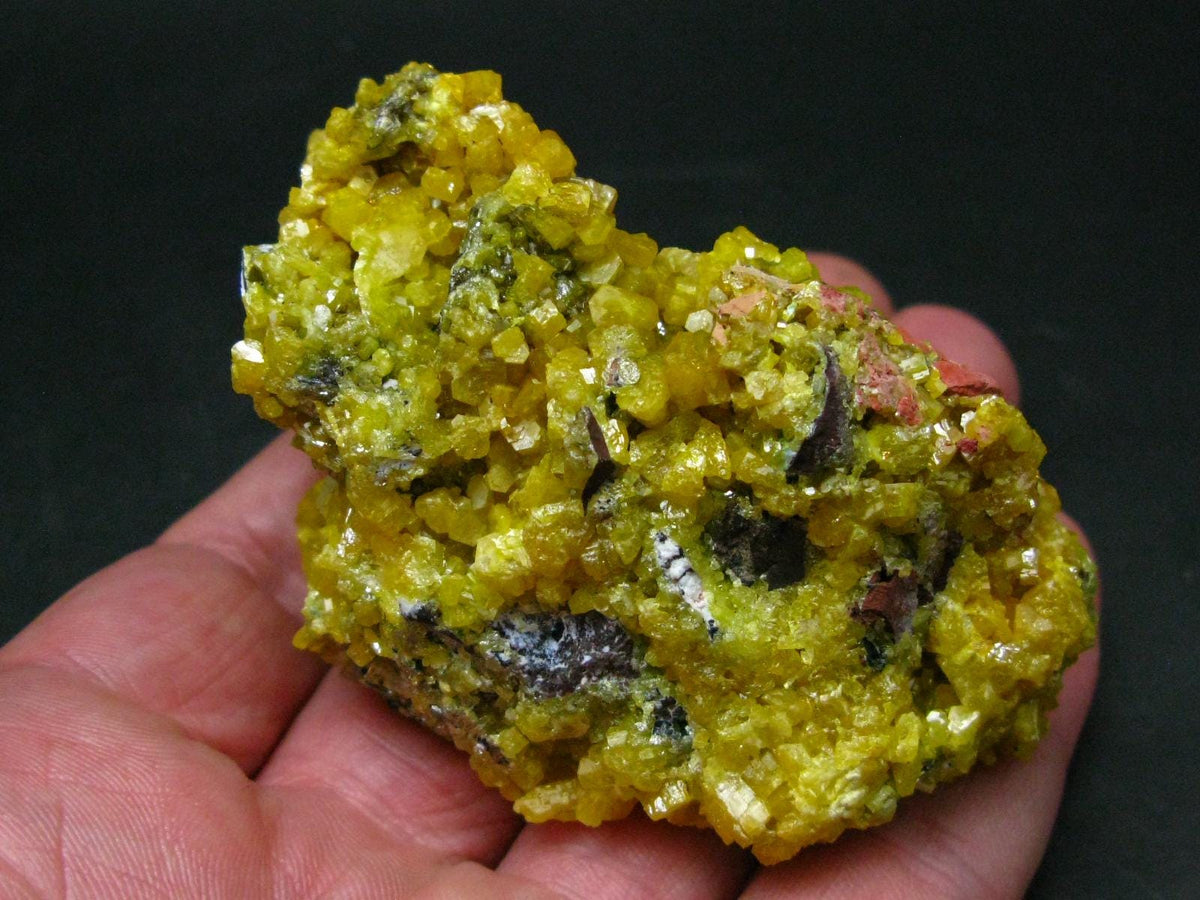 Nice Large Yellow Mimetite Cluster from Congo - 3.1"