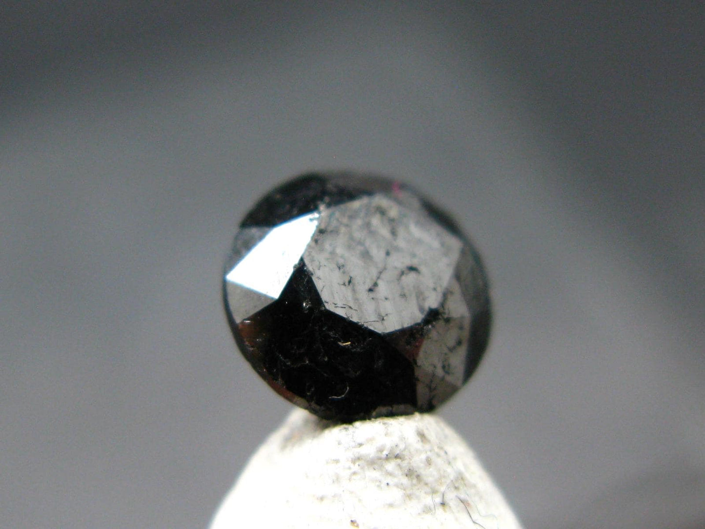 Rare Genuine Black Diamond Cut Stone From Congo - 1.52 Carats