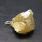 Rare Titanite Sphene Crystal Silver Pendant From Tanzania - 0.7" - 3.66 Grams