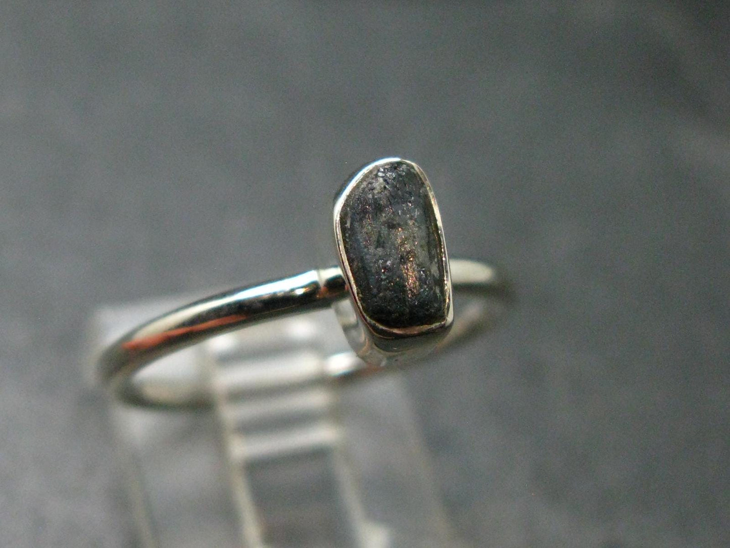 Alexandrite Crystal Silver Ring From Brazil - Size 7 - 1.99 Grams