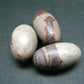 Lot of 3 Natural Elliptically Shaped Shiva Lingam Stones from India