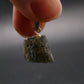 Extremely Rare Raw Gem Green Kornerupine Silver Pendant Crystal From Tanzania - 3.03 Grams - 0.8"