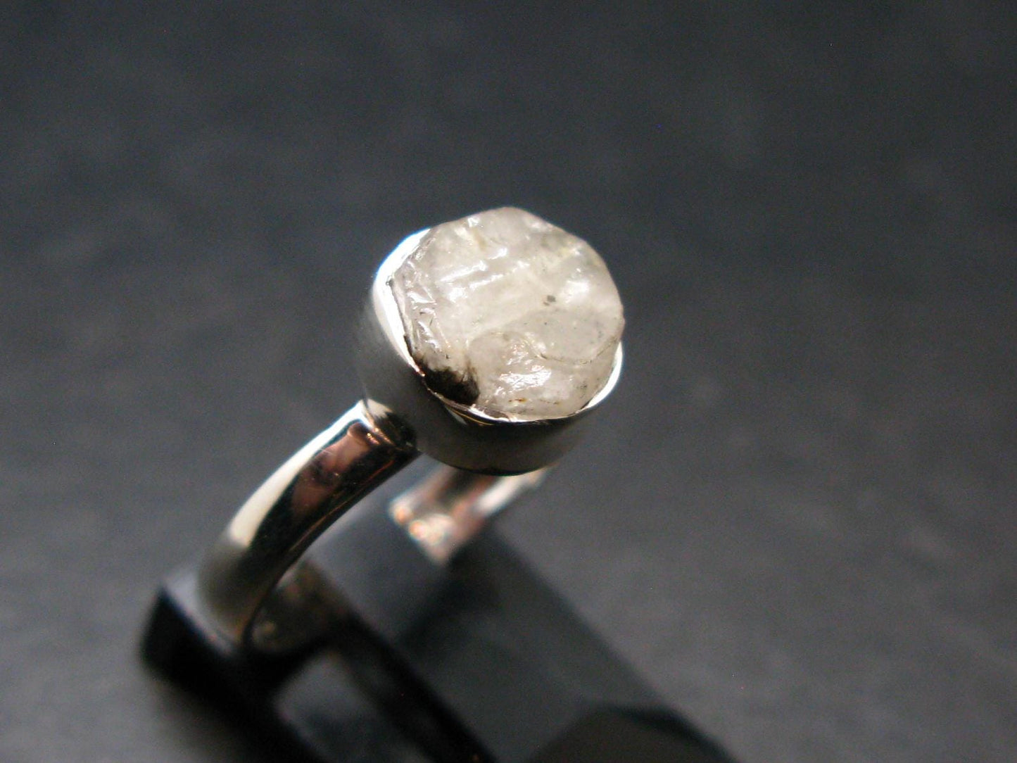 Phenakite Phenacite Sterling Silver Size 6 Ring from Russia - 1.85 Grams