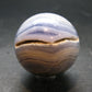 Rare Blue Lace Holly Chalcedony Agate Sphere From Malawi - 1.7"