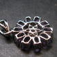 Rich Purple Faceted Amethyst Sterling Silver Pendant From Brazil - 1.0" - 3.56 Grams